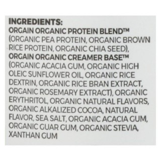 Orgain Organic Protein Plant Based Powder, Creamy Chocolate Fudge – 2.03 lb jar