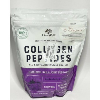 Collagen Peptides – Hair, Skin, Nail, and Joint Support – Type I & III Collagen