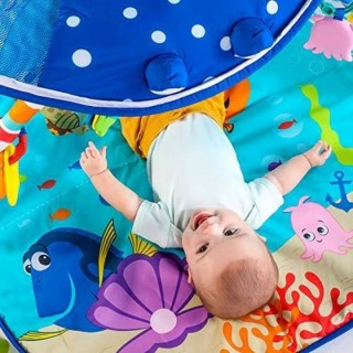 Bright Starts Baby Finding Nemo Mr. Ray Ocean Lights & Music Gym, Ages born +