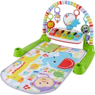 Fisher-Price Deluxe Kick & Play Piano Gym Green