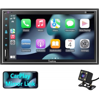  Full Touch HD Capacitive Screen Double Din Car Radio with FM/AM