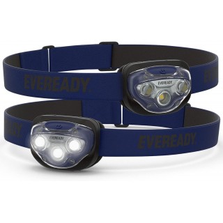 Eveready LED Headlamps (2-Pack), Bright and Durable Head Lights
