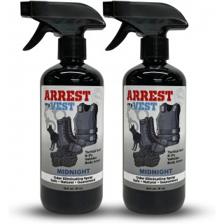 Arrest My Vest Military And Police Grade Odor Eliminating Spray For Body Armor Odor