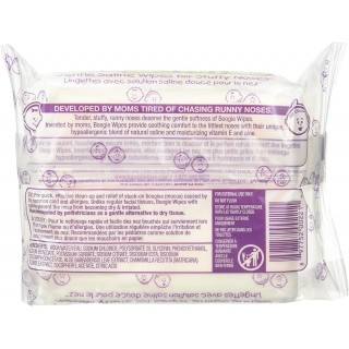 Hand, Face and Nose Wet Boogie Wipes for Kids & Baby, Alcohol Free