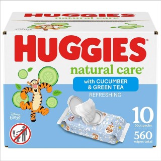 Huggies Natural Care Refreshing Baby Wipes, Hypoallergenic, Scented