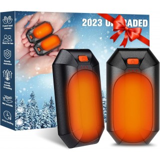 2 Pack Hand Warmers Rechargeable, Electric Hand Warmer Reusable