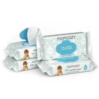 Baby Wipes, Momcozy Water Wipes-Extra Large Size Design