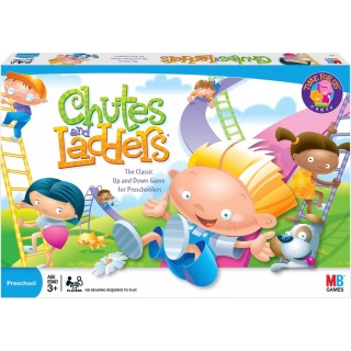 Hasbro Gaming Chutes and Ladders Board Game for 2 to 4 Players